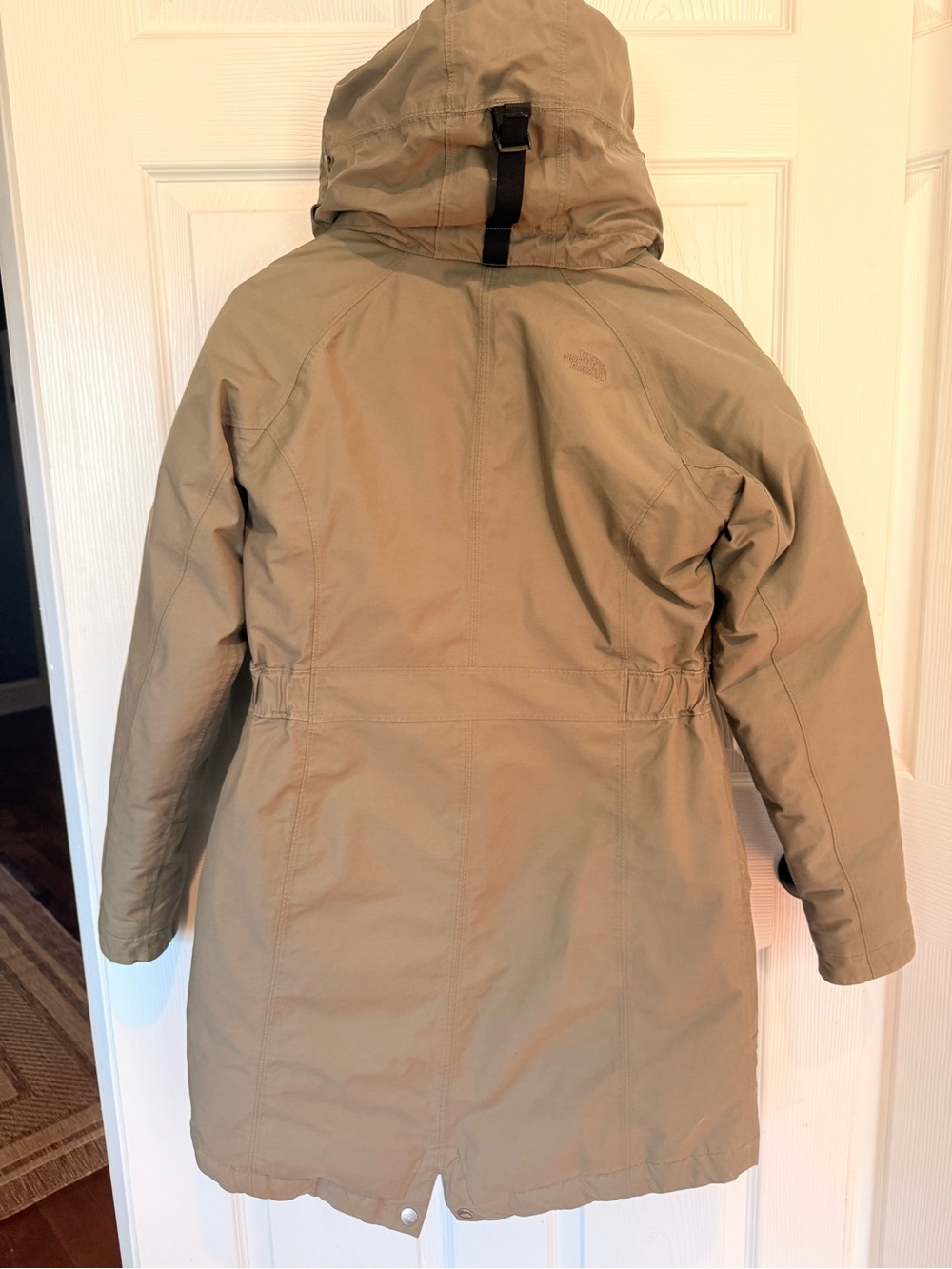 The North Face Women's Hooded Parka Jacket - Olive - Picture 11 of 12